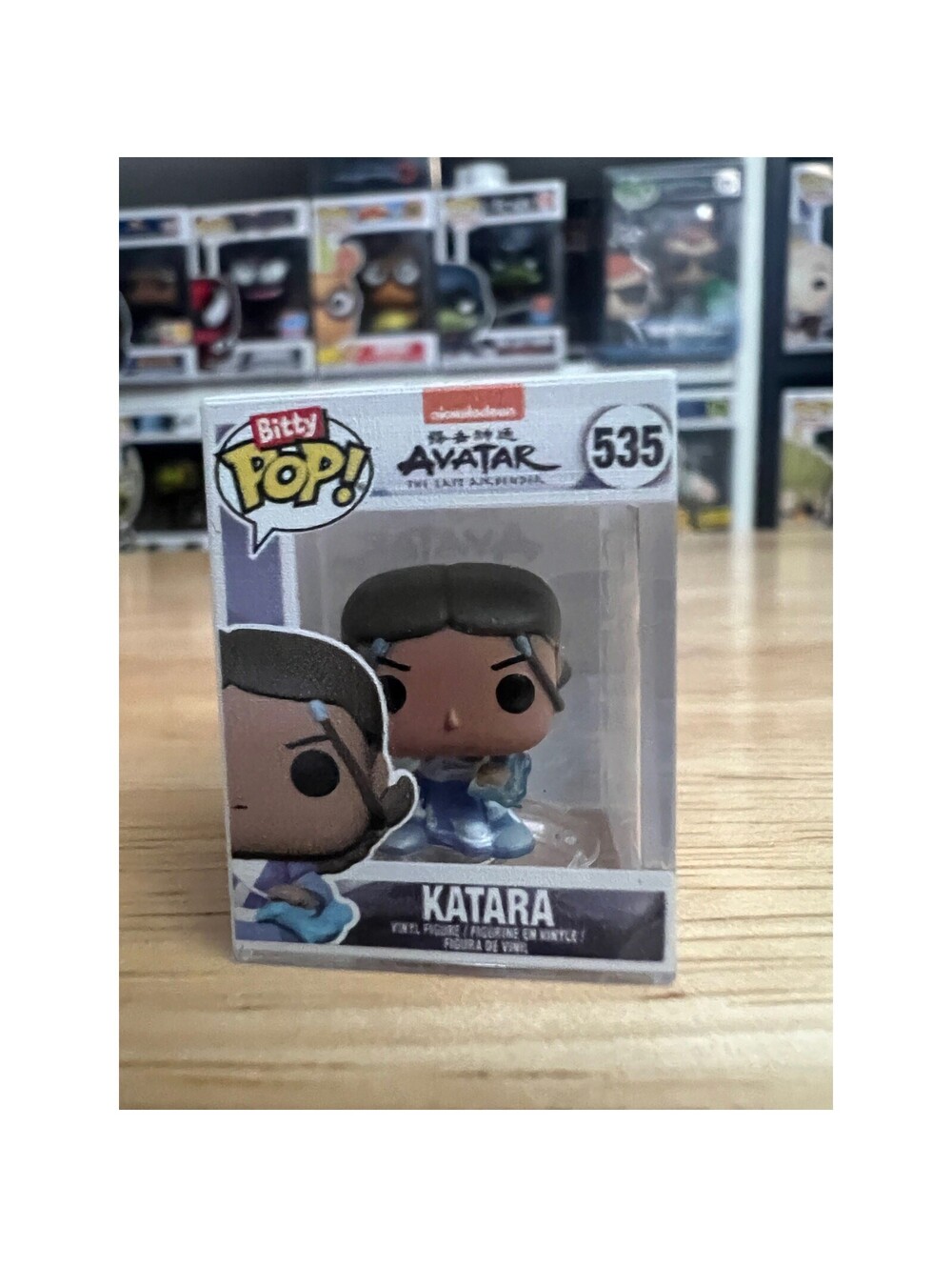 BITTY Katara Funko Pop #535 ATLA Avatar Last Airbender Nickelodeon Anime Nick TV